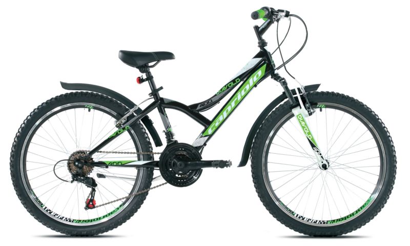 Capriolo Diavolo 400 FS bicikl 24/18 zeleni 13 Ht ( 916305-13 )