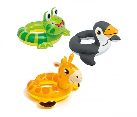 Intex šlauf za plivanje 51cm - pingvin-žirafa-žaba ( 59220 )